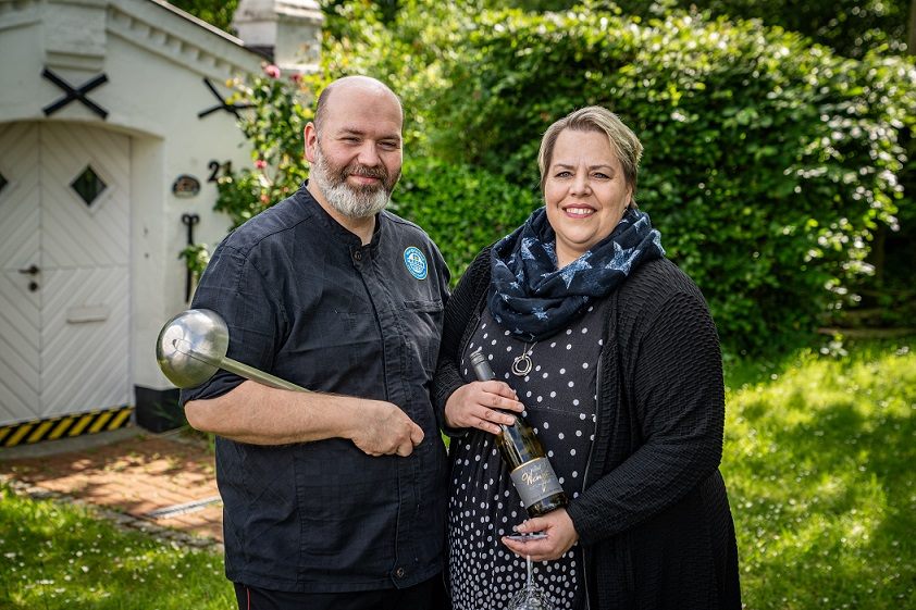Die Inhaberfamilie des Landgasthofs Struckum